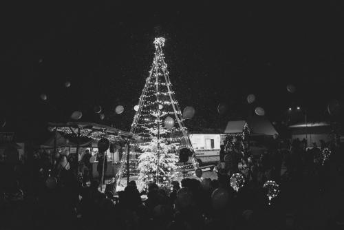 Rozsvěcení vánočního stromečku + betlém 2023